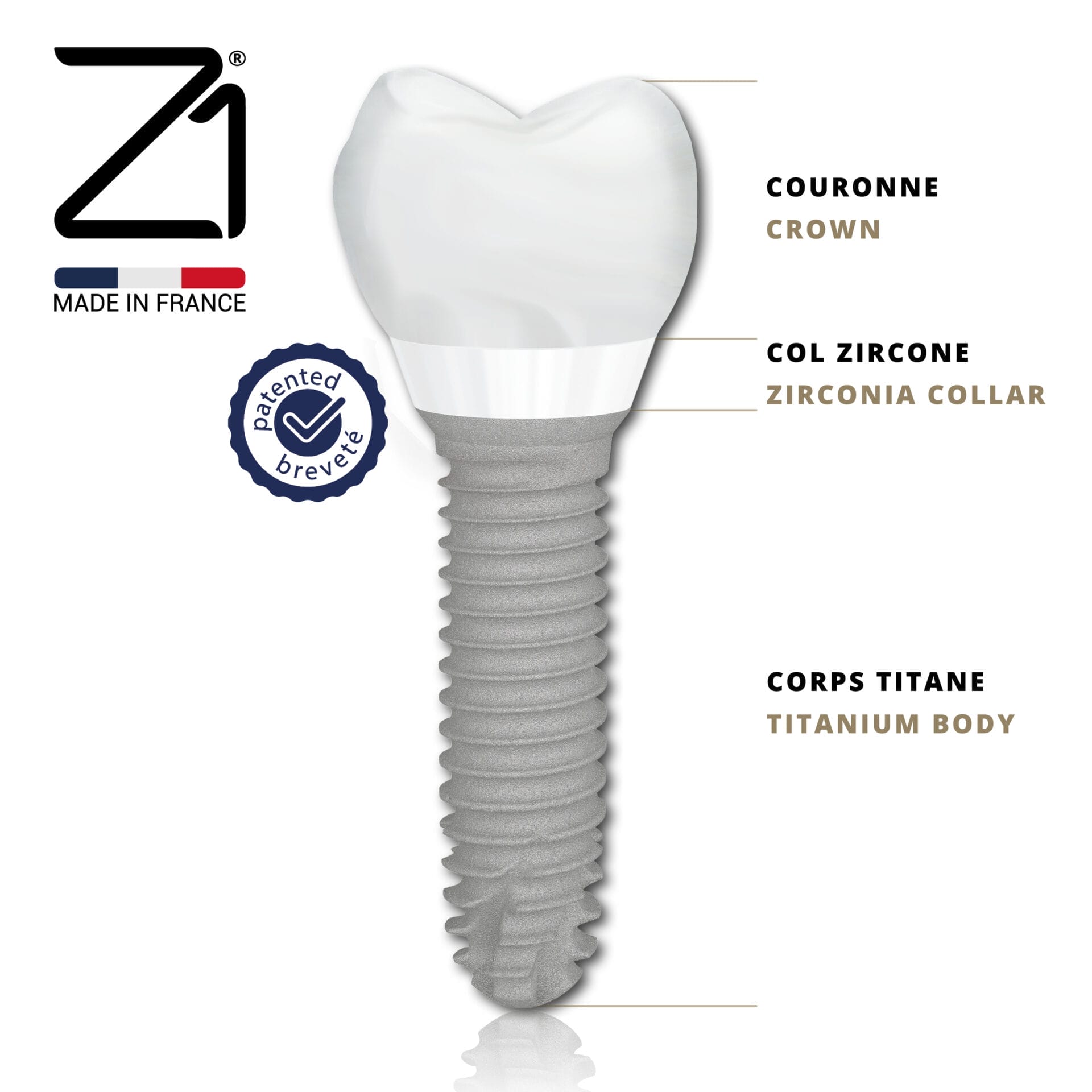 Z1 Tissue Level Implants - TBR Dental